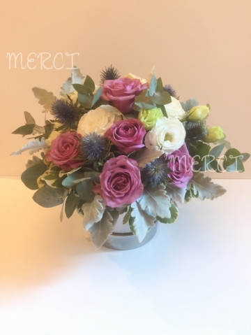 **FB08** Purple Rose Flower Box<br>紫色玫瑰花花盒